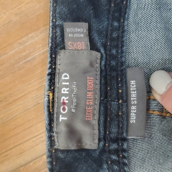 Torrid Luxe Slim boot size 18 - Picture 3 of 5